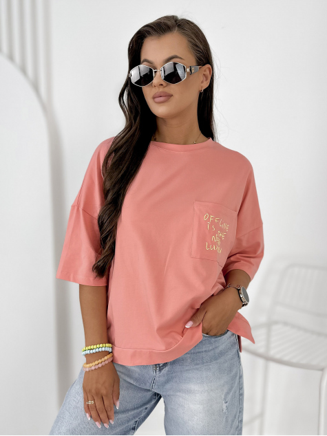 BLOUSE ELSTE CORAL