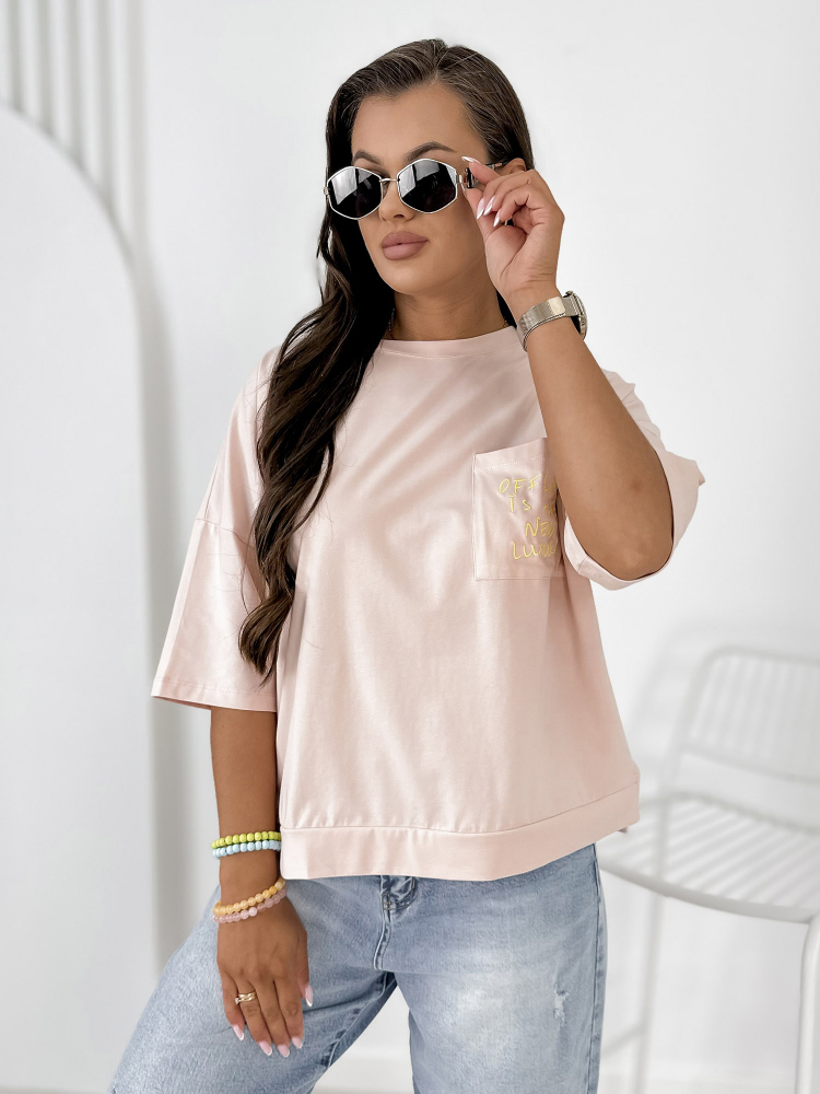 BLOUSE ELSTE POWDER PINK