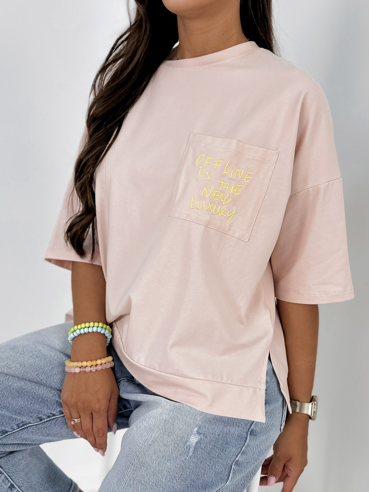 BLUZA ELSTE ROZ PUDRAT