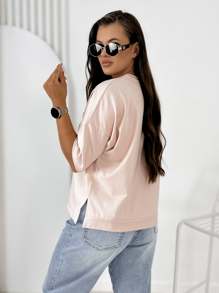 BLOUSE ELSTE POWDER PINK
