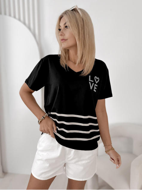 BLOUSE EVERTE NOIR