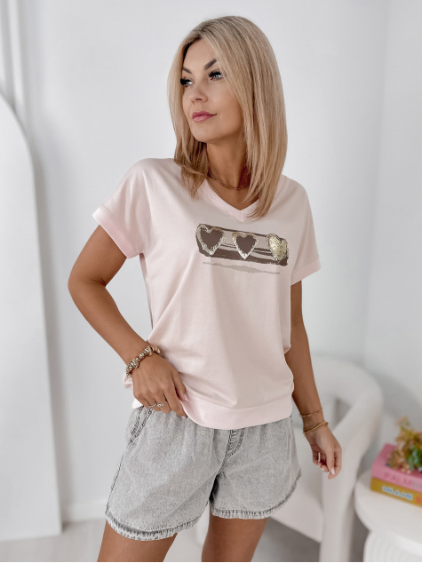 BLOUSE RIZZOLI POWDER PINK
