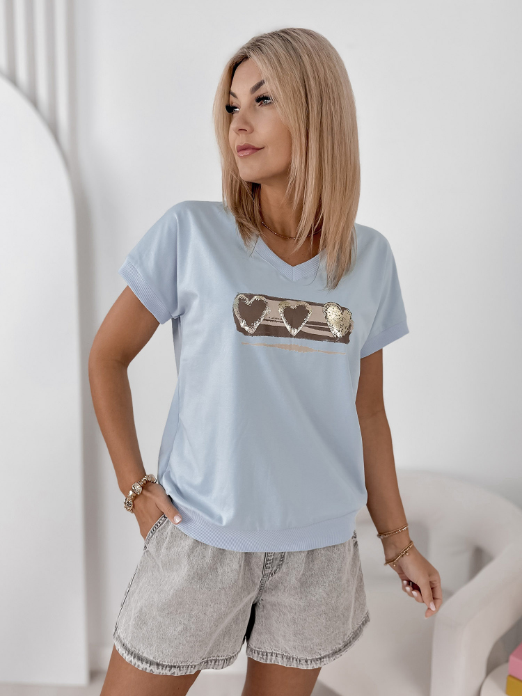 BLOUSE RIZZOLI BLEU