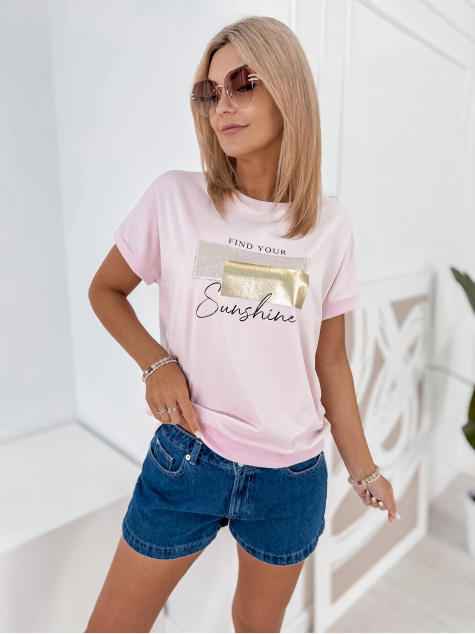 BLUZA LYNLEY ROZ PUDRAT