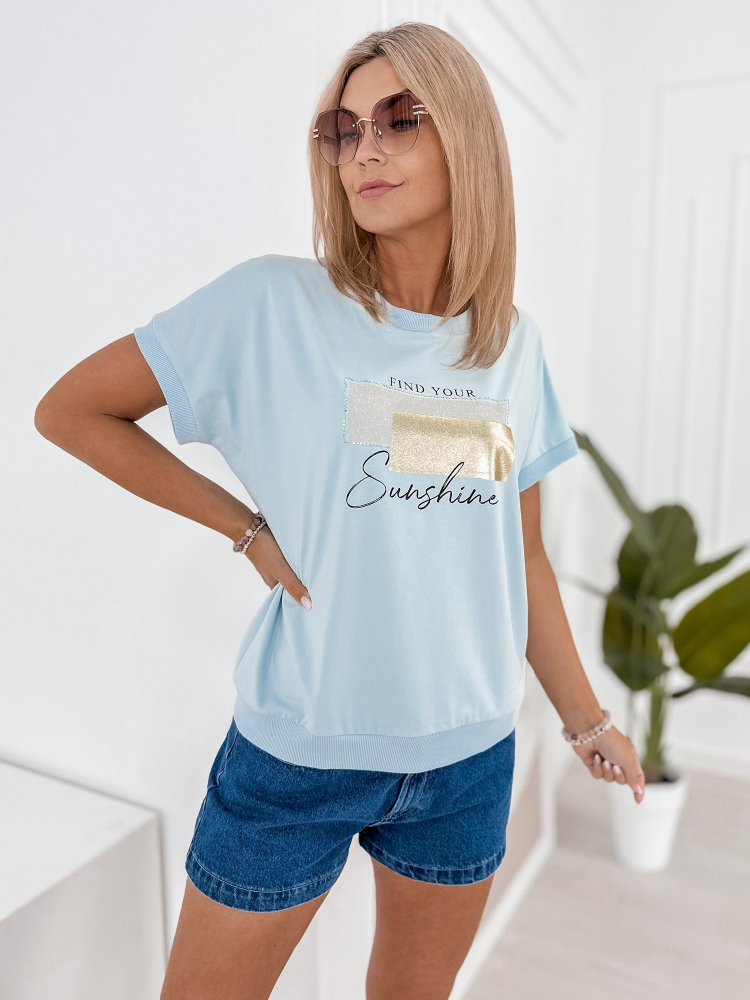 BLOUSE LYNLEY BLEU