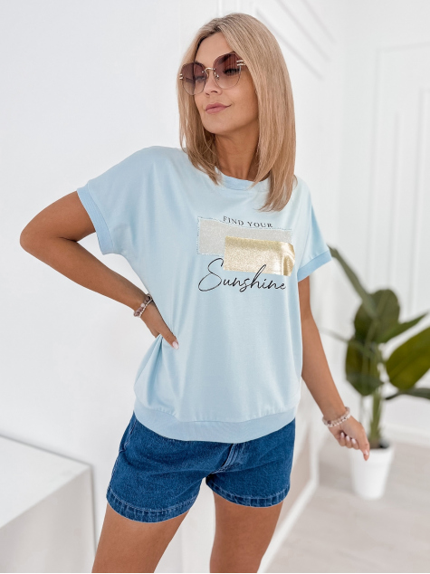 BLOUSE LYNLEY BLEU
