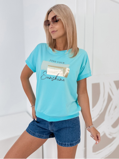 BLUSE LYNLEY TÜRKISE
