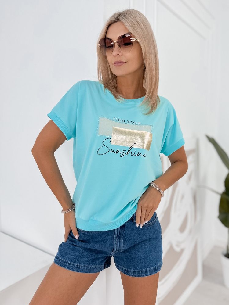 BLOUSE LYNLEY TURQUOISE