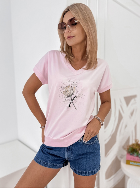 HALENKA CINDY PUDROVÁ RŮŽOVÁ