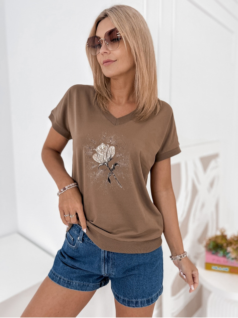 BLOUSE CINDY BRUN