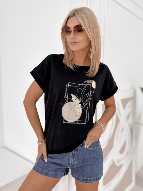 BLUSE ODETTE SCHWARZ