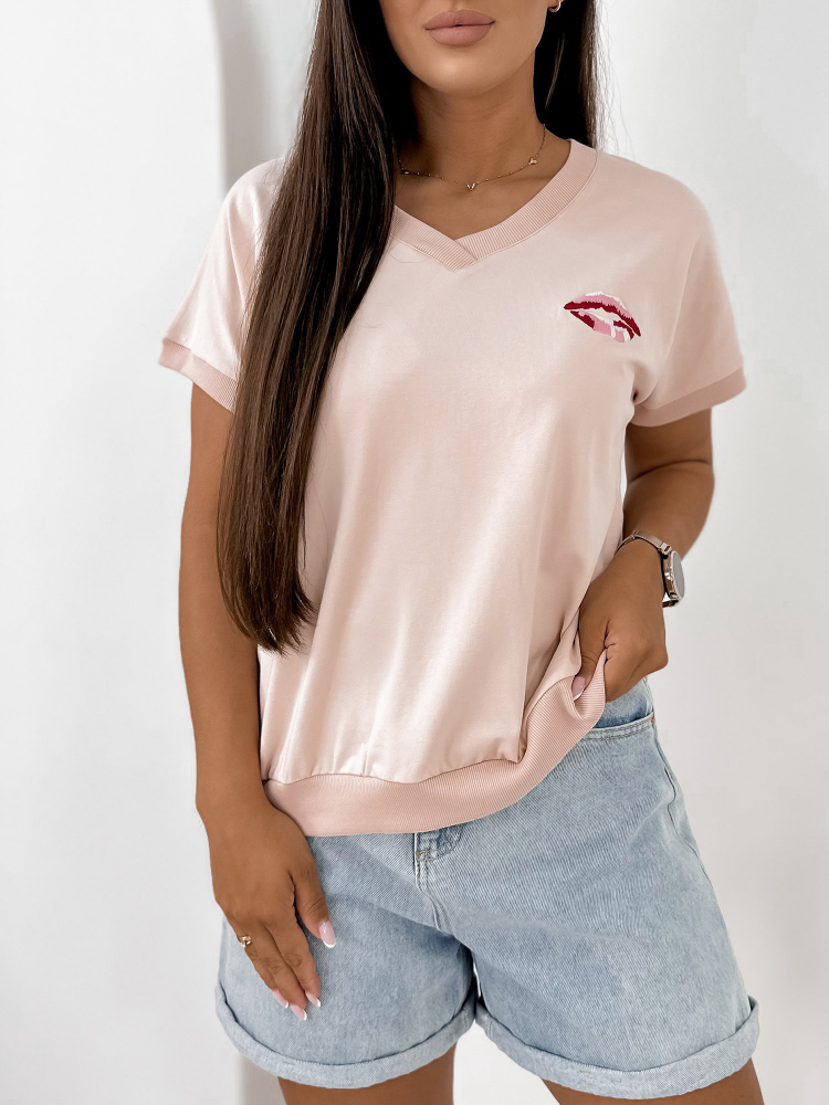 BLOUSE DOMESTIQ POWDER PINK