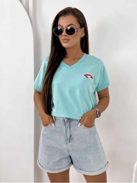 BLUZA DOMESTIQ TURCOAZ