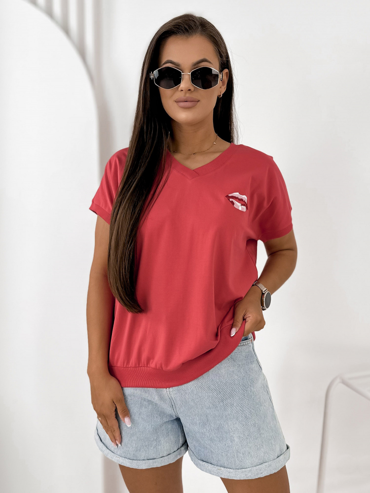 BLOUSE DOMESTIQ RASPBERRY
