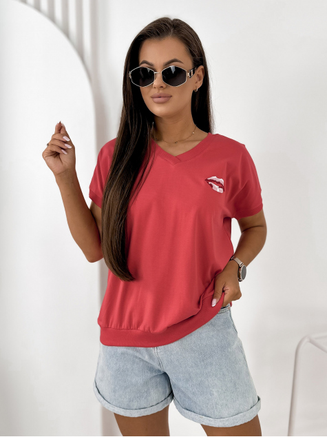 BLOUSE DOMESTIQ RASPBERRY