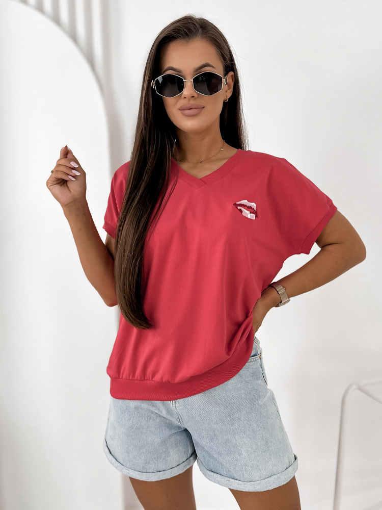 BLOUSE DOMESTIQ RASPBERRY
