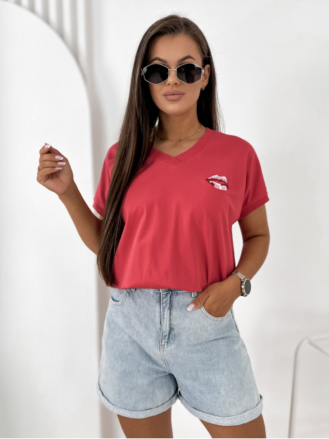 BLOUSE DOMESTIQ RASPBERRY