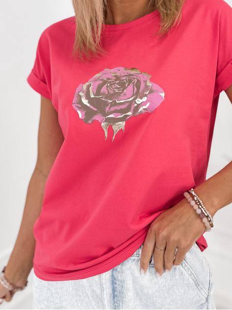 BLOUSE BEKET FRAMBOISE