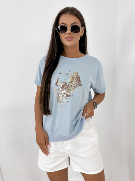 BLOUSE BLUE FLANDERS