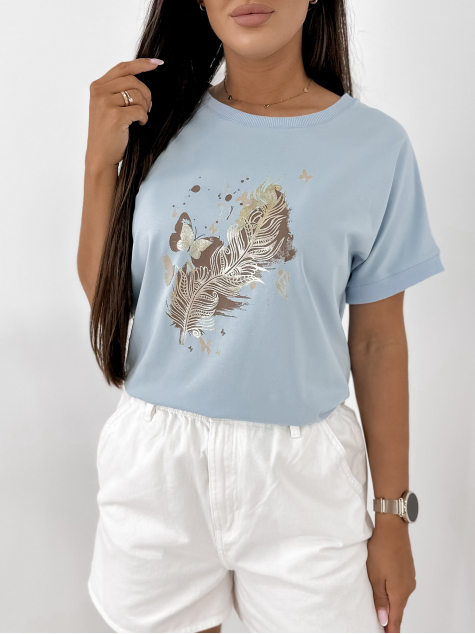 BLUZA FLANDRA ALBASTRA