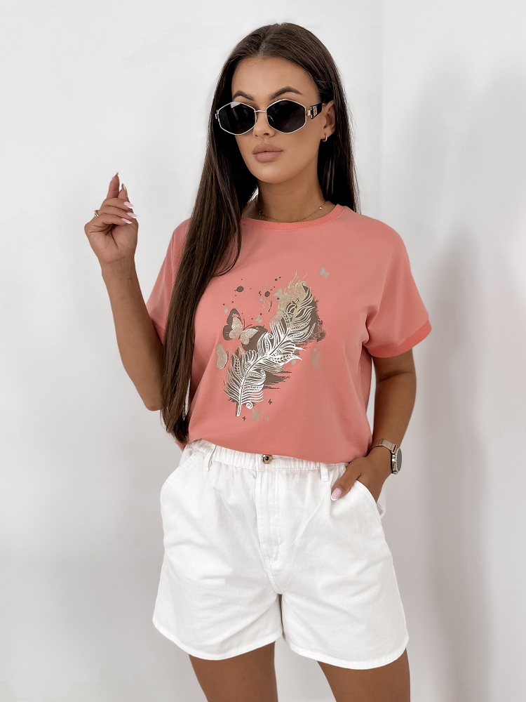 BLOUSE FLANDERS CORAL