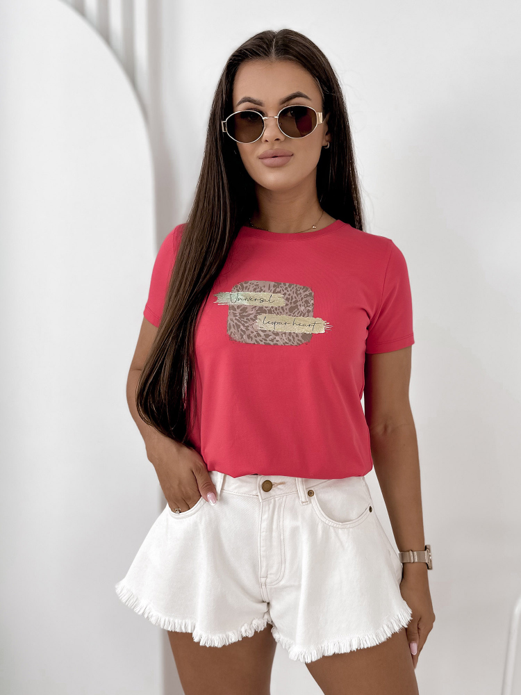 BLOUSE MAILLOT FRAMBOISE