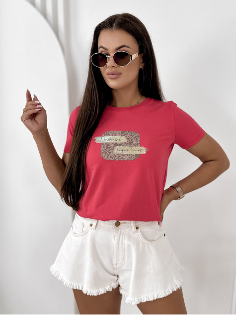 BLOUSE MAILLOT FRAMBOISE