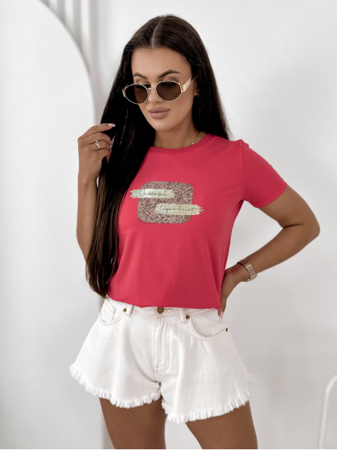 BLOUSE MAILLOT FRAMBOISE