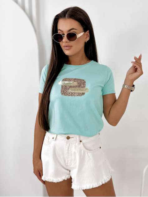 BLUSE MAILOT TÜRKISE