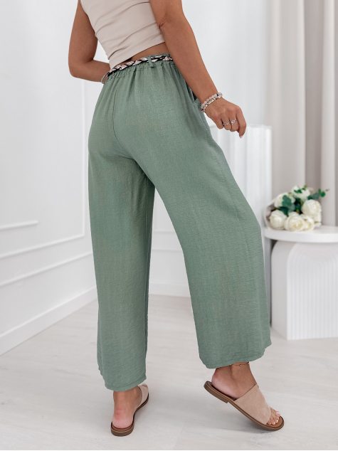 PANTALONI CLOCHER KHAKI