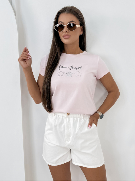 BLOUSE BRINE ROSE POUDRE