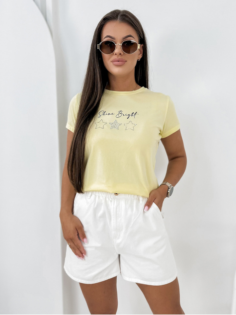 BLOUSE BRINE JAUNE