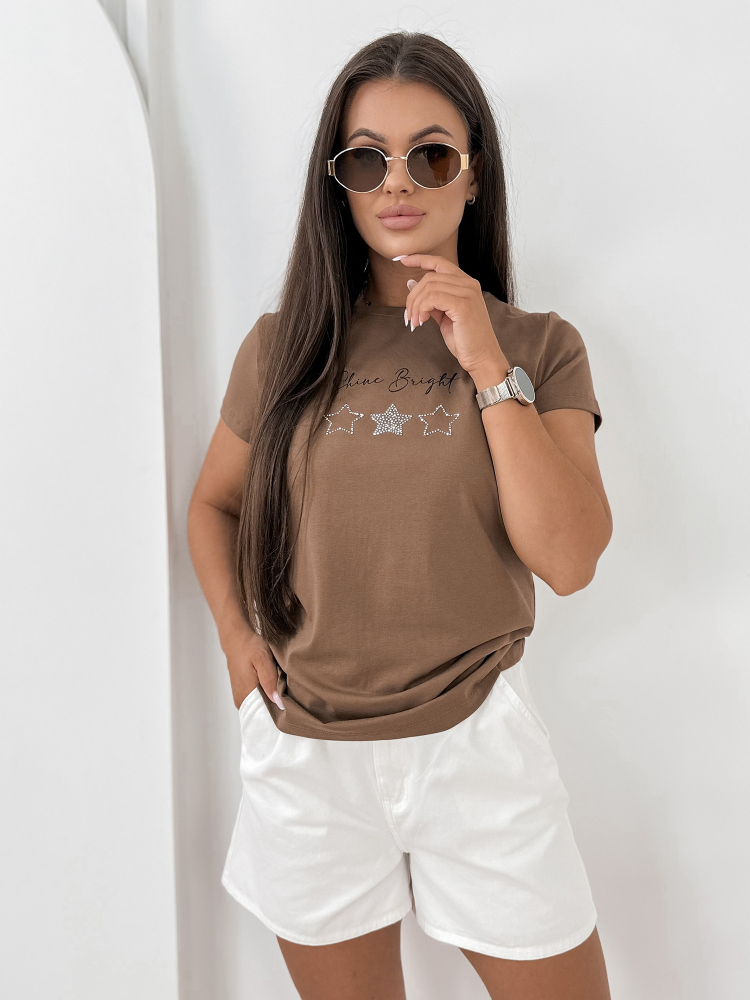 BLOUSE BRINE BRUN