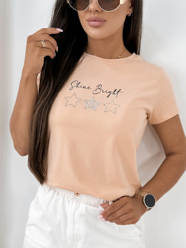 BLUZA BRINE PIERSICA