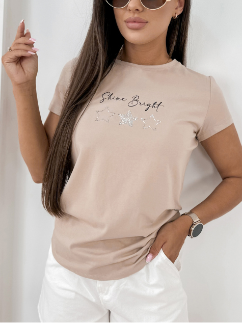 BLÚZKA BRINE BÉŽOVÁ