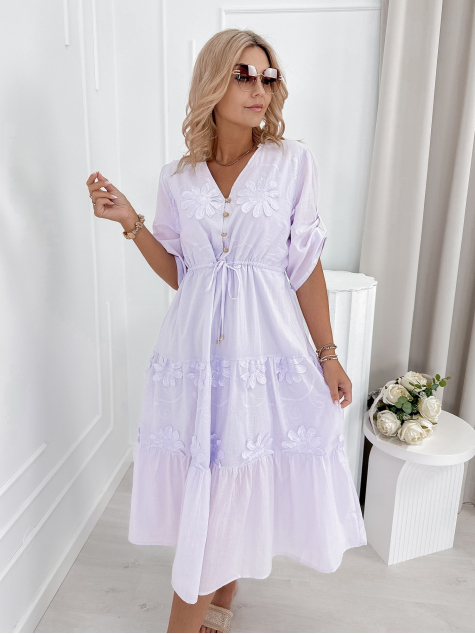 SUKNELĖ SANTIER VIOLETINĖ