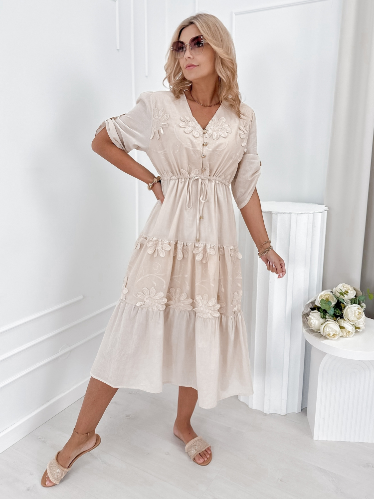ROBE SANTIER BEIGE