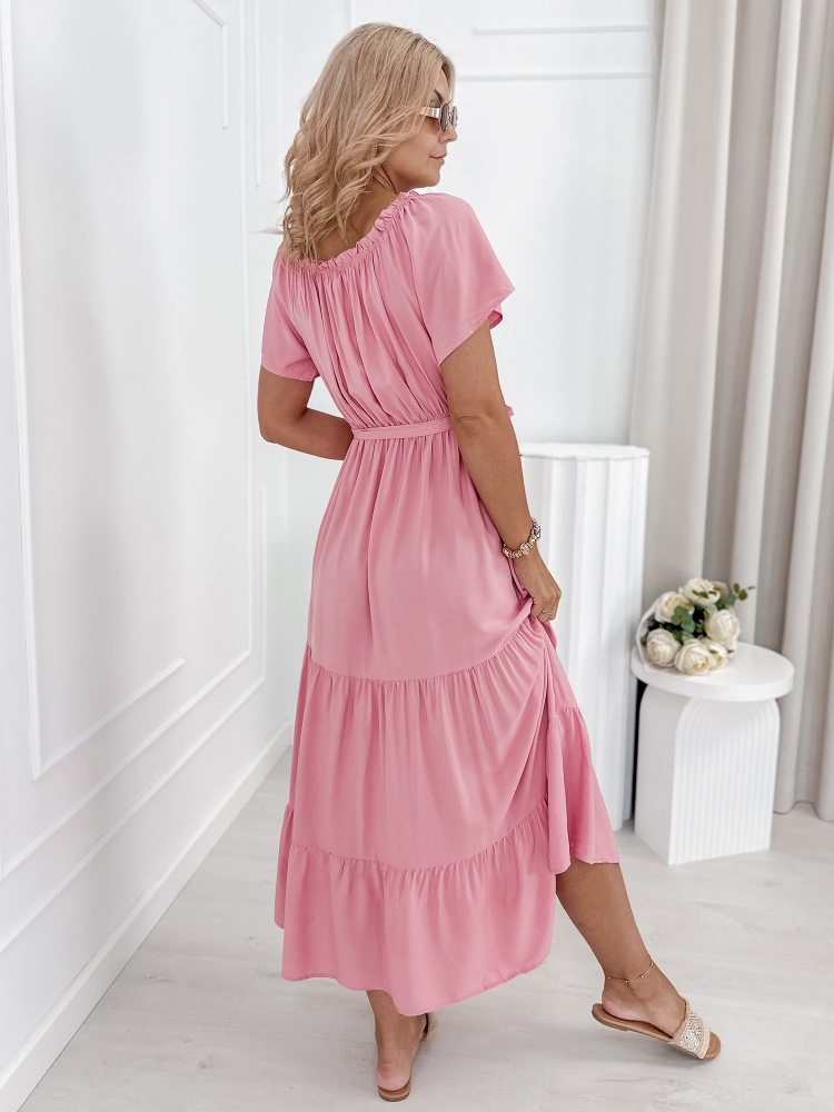 ROBE CHEVILLE ROSE SALI