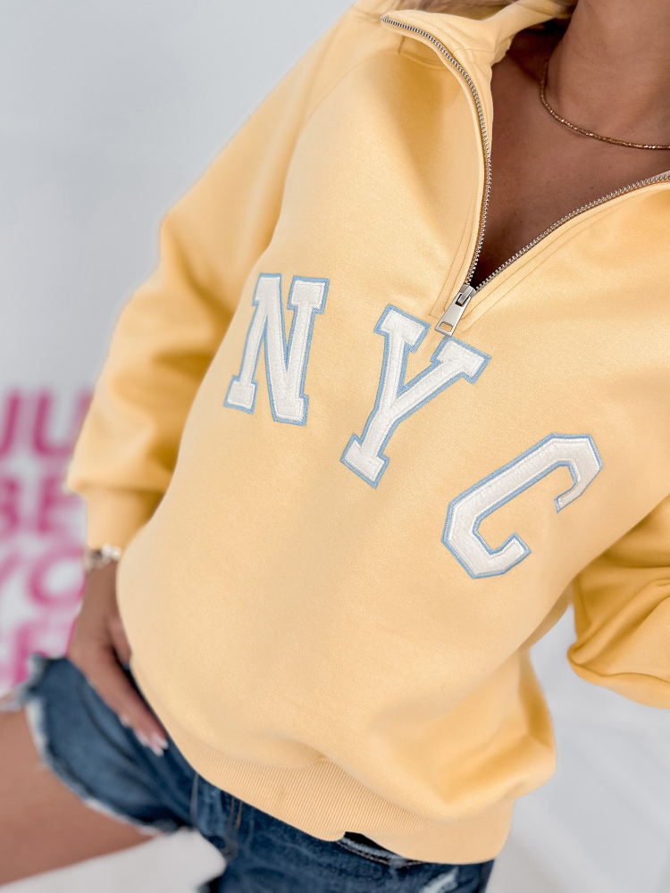 PULL RENO JAUNE