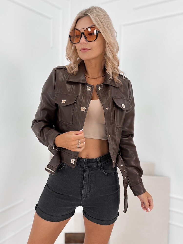 JACKE CIERES DUNKELBRAUN