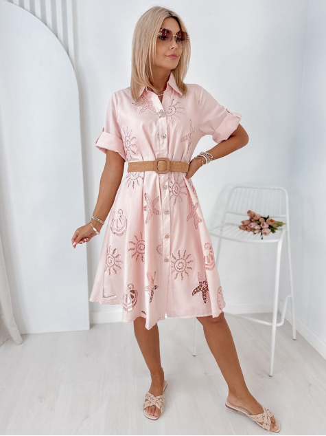 KLEID LOUP PUDERROSA