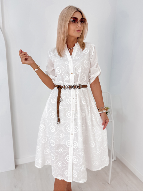 ROBE VITRAIL ÉCRU