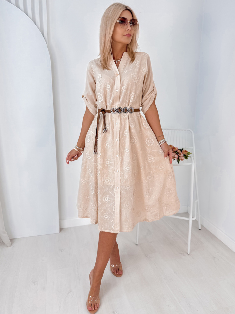 DRESS STAINED GLASS BEIGE