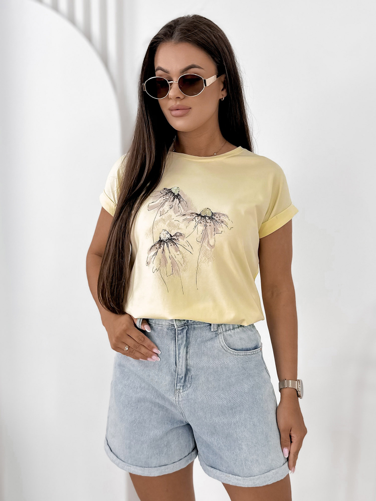 BLUZA ROWLINS GALBENA