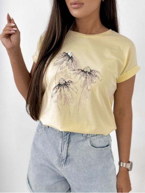 BLOUSE ROWLINS YELLOW