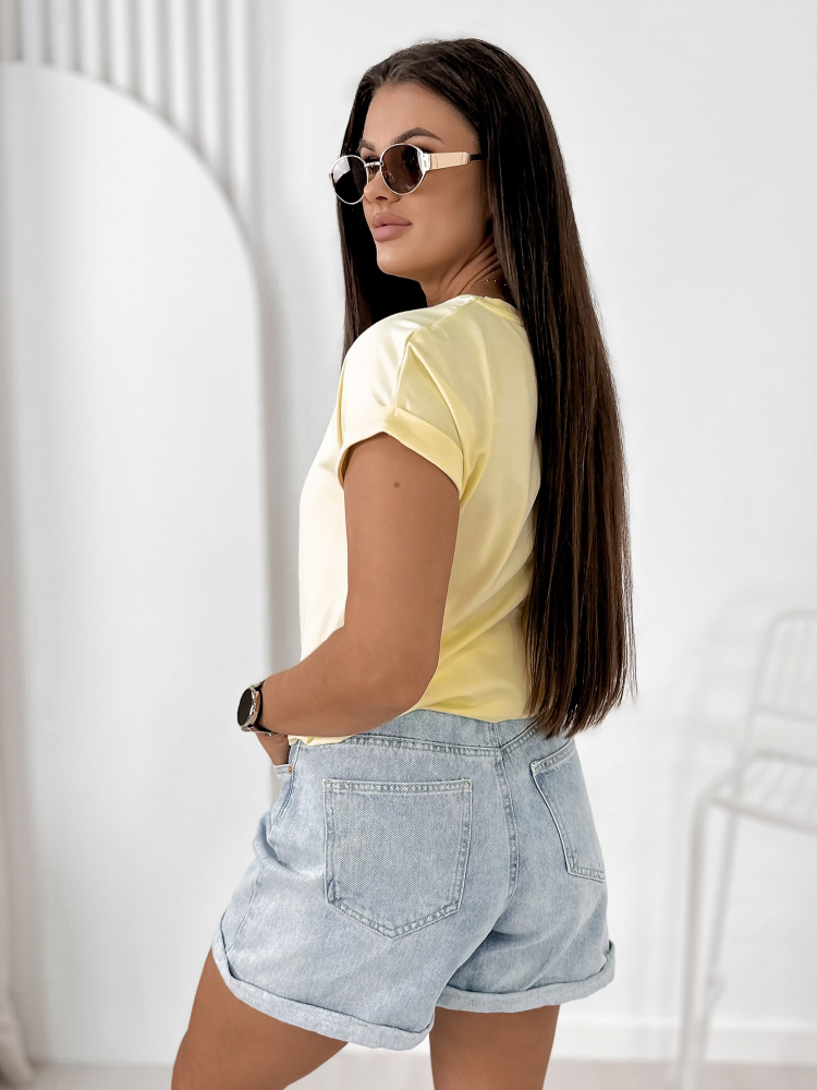 BLOUSE ROWLINS JAUNE