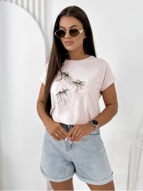 BLOUSE ROWLINS POWDER PINK