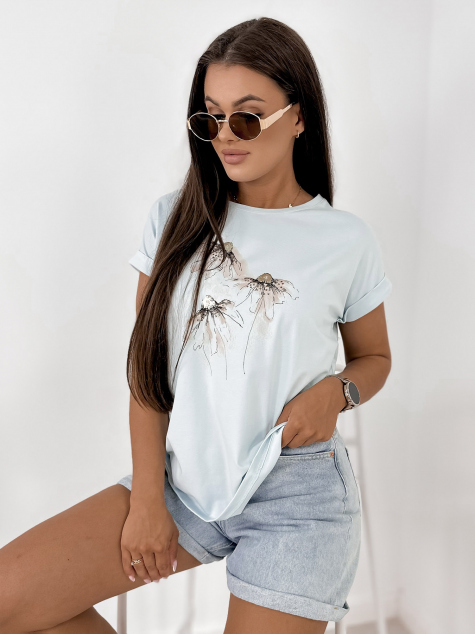 BLOUSE BLUE ROWLINS