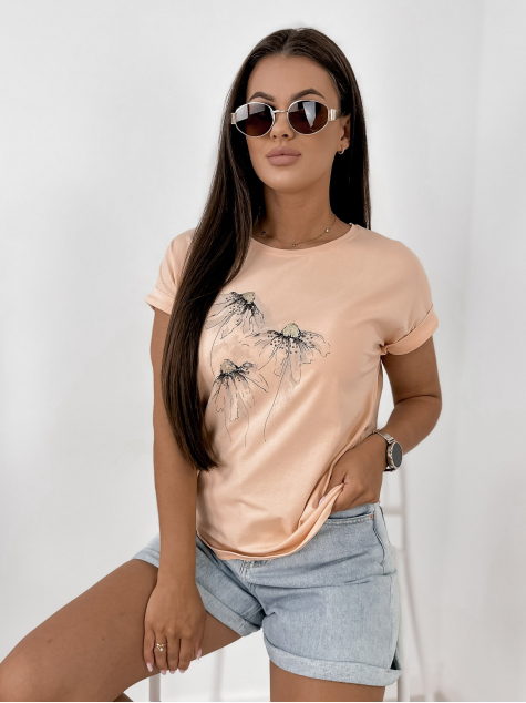 BLOUSE ROWLINS PÊCHE