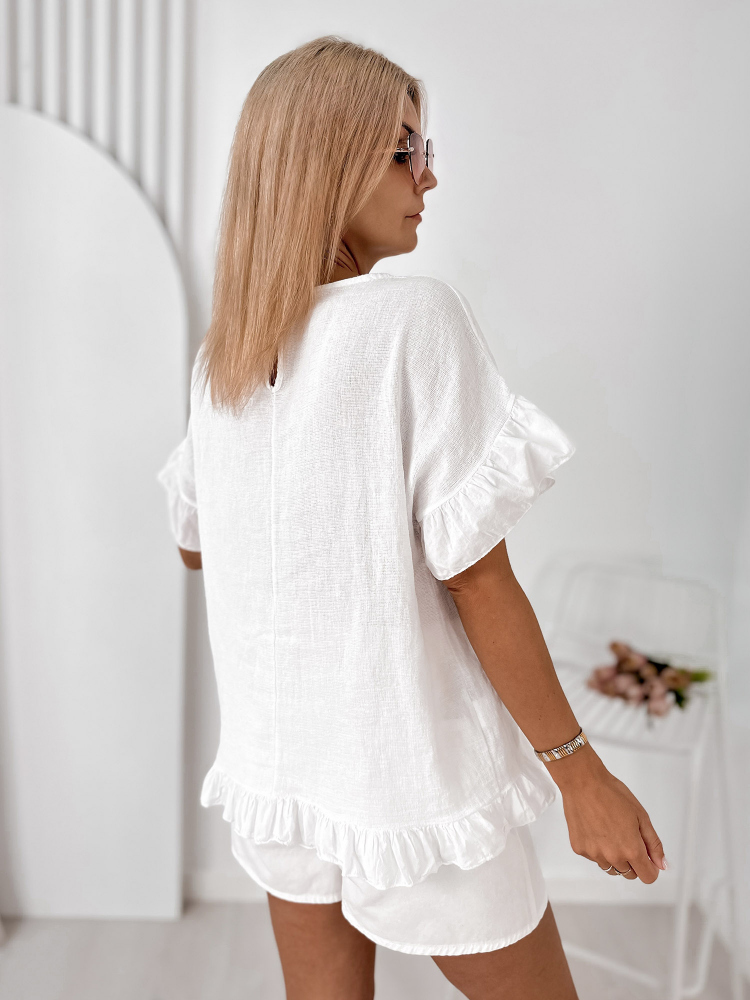 BLOUSE TANSO BLANC